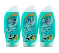 duschdas Gel Doccia 3 x 250ml FRESCHEZZA ESTIVA Cocco Senza Microplastica