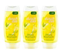 Duschdas Gel Doccia Limone & Rosmarino 3 X 225ml Senza Mikroplastik Ph Ultra