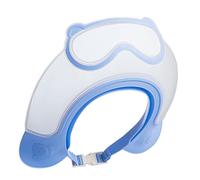 Duschhaube Kinder - Cappello per bambini impermeabile e regolabile - Kinderschutz Schild | per bambini per bambini e ragazzi - Trattamento per capelli con shampoo