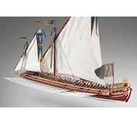 DUSEK La Real Flagship of Holly League During The Battle of Lepanto in 1571. Scale: 1/72 Length: 795mm, Width: 380mm, Height: 640mm Code 015