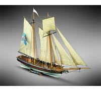 Dusek Mamoli MV25 Marseille, wooden model kit, scale 1:64