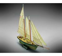 Dusek Mamoli MV26 America, wooden model kit, scale 1:66