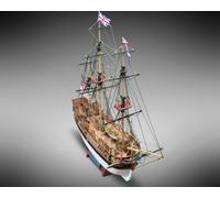 Dusek Mamoli MV52 Bounty, wooden model kit, scale 1:100