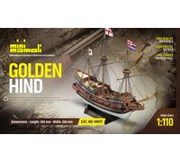 MINI MAMOLI - Modello Kit Barca Golden HIND Serie Scala 1:110 - DUS_MM71