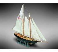 Dusek MiniMamoli MM04 America, wooden model kit, scale 1:140