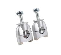DUSHUO 1 Paio di Riser per Manubrio da 7/8" per Moto Morsetti Montaggio per 22 Mm Accessori per Pit Bike Universali Manubrio Riser Moto