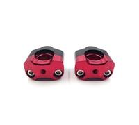 DUSHUO Adattatore Base Morsetto Montaggio Manubrio Moto 22/28 Mm Rialzo per 7/8'' 1-1/8'' Parti Universali per Manubrio Riser Moto
