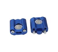 DUSHUO Adattatore per Riser Manubrio Moto da 22 Mm E 28 per per Morsetto di Montaggio per Pit 7/8" 1-1/8 Manubrio Riser Moto(Blue)