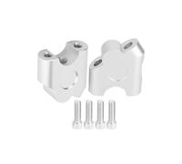 DUSHUO Morsetto per Manubrio da 22 Mm per Moto Universale Manubrio Riser Moto(Color-S)