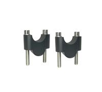 DUSHUO per 450MT per 800MT MT 2024 Riser per Manubrio per Motocicletta Montaggio A Morsetto per Sposta Indietro Le Parti Manubrio Riser Moto(Black)