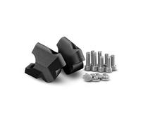 DUSHUO per 800MT per 800 MT per 450MT per 450 per IBEX800 per IBEX450 2021- Riser Manubrio per Moto Morsetto per Drag Estensione(Black)