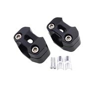 DUSHUO per Tenere 700 per XTZ700 per Xtz 2019-2022 Morsetti Manubrio Rialzato Riser Manubrio Riser Moto(Black)