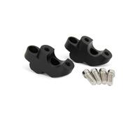 DUSHUO Riser per Manubrio da 30 Mm per Moto Universale 22 7/8" per V-Strom per DL650 per DL650XT per DL1000 Manubrio Riser Moto(Black)