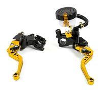 Dusibulv Frizione del Freno Frizione Freno A Mano Moto Adatta per Mt 07 per R1 2007 2008 GSR 600 Freni Leve Frizione(F)