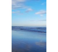 Dusk Beach & Blue Sky: Nature Notebook Journal