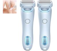Dusk Official Razor for Women, The Glide Pro 3.0 Razor, Dusk Electric Waterproof Shaver for Women, Dusk Official Electric Razor, Portable Wet-Dry Shaver (2PCS Blue)