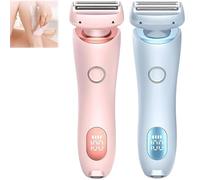 Dusk Official Razor for Women, The Glide Pro 3.0 Razor, Dusk Electric Waterproof Shaver for Women, Dusk Official Electric Razor, Portable Wet-Dry Shaver (Pink+Blue)