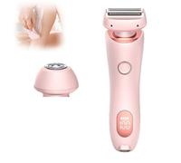 Dusk Razor for Women, Dusk Glide Pro 3.0 Shaver, Dusk Electric Razor for Women, 2 In 1 Portable Electric Shaver, Painless Hair Removal Epilator (Pink)