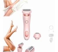 Dusk The Glide Pro 3.0 Razor,2 in 1 Wet & Dry Electric Waterproof Razor,Gleam Pro 3.0 Shaver for Women,Painless Hair Removal Removable Head for Underarms Face Bikini Leg Arm (1PC-A)