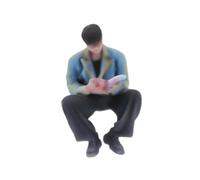 DuskHaven 1/64 Diorama Figura Uomo Mini Modello Collezione Micro Scena Layout Miniatura Figurina, Style G