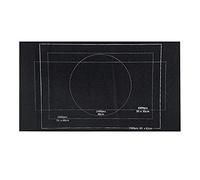 DuskHaven 1 Tappetino Portaoggetti Arrotolabile per Puzzle di Grandi Dimensioni, in Feltro, 1500 Nero