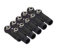 DuskHaven 10 Pezzi M4 Rod Balls Joint Head RC Car Ball Ends Ricambi Leggeri per Modelli di Auto Hobby 1/10 1/8, Style D