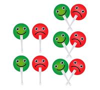 DuskHaven 10 Pezzi Palette Vero Falso Palette Interazione Manuale Segnali per Gioco Valutazione Scolastica