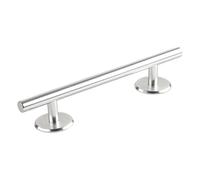 DuskHaven Accessori per Binari per Fingerboard Prop Premium Versatile Deck/rampa Ottima Aggiunta novità Finger Skateboard Rail Finger Board Allenamento, Argento Rotondo