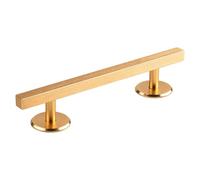 DuskHaven Accessori per Binari per Fingerboard Prop Premium Versatile Deck/rampa Ottima Aggiunta novità Finger Skateboard Rail Finger Board Allenamento, Oro Quadrato