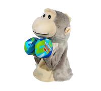 DuskHaven Bambola di Peluche Pugile, Decorazione Realistica E Divertente, Gioco Interattivo, Giocattolo Sonoro per Ufficio, Camera da Letto, Scimmia