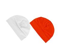 DuskHaven Confezione da 2 Paia di Scarpe da Interno Leggere E Casual per Uomo E Donna, Arancione E Bianco