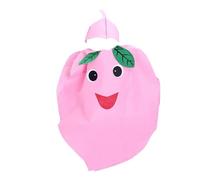 DuskHaven Costume da Frutta per Bambini, Travestimento Cosplay Riutilizzabile, Portatile, Leggero E Comodo, Ideale per Feste a, Pesca