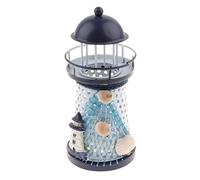 DuskHaven Decorazioni per La Casa a Tema Faro in Metallo, Tre Dimensioni, Come immagine, S