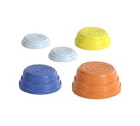 DuskHaven Giochi Sensoriali E Trampolini Che Promuovono La Coordinazione, Giochi di Equilibrio, Pietre di Fiume, Percorsi a Ostacoli per Bambini, Insieme di Colore Scuro