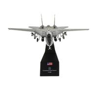 DuskHaven Modello Pressofuso E Espositore di Elicottero da Combattimento F/Strike in 1:100, Grigio, 12