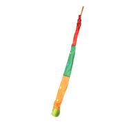 DuskHaven Palla Arcobaleno con Coda, Palla Giocattolo Educativa, Gioco Sensoriale, Prendi, Materiale Morbido, Adatta a Bambini, Giardino, Scuola, Arancione Verde Rosso