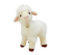 DuskHaven Pecora, Bambola Giocattolo, Agnello, Cartone Animato, Morbida Figura Animale, Materiale per Dormire, Comoda, Adatta Come Regalo, Decorazione per, 25 Cm