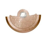 DuskHaven Rotore di Ricambio per Movimento di Orologio Automatico, Elemento Metallico in Ottone E Tungsteno, Adatto per La Riparazione di Orologi Da Uomo E Da D, Oro Rosa