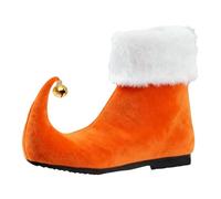 DuskHaven Scarpe da di Natale con Campanellini, Scarpe da per Costume di Natale, 43
