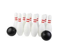 DuskHaven Set da Bowling per Bambini, 10 Birilli E Giochi al Coperto, 25 Cm