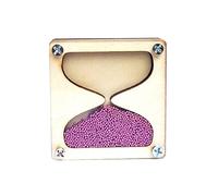 DuskHaven Set di attività in Legno con Sabbia E, Accessori Divertenti, Abilità E Apprendimento per La Prima Infanzia, Regalo di Compleanno per Bambini, Rosa Scuro