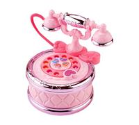 DuskHaven Telefono Interattivo per Bambini, Ideale per Il Gioco di Immaginazione E L'apprendimento, Rosa, Taglia unica