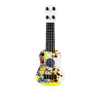 DuskHaven Ukulele per Bambini, Mini Chitarra a 4 Corde, Ukulele Giocattolo per L'apprendimento Precoce, Strumento Musicale, Giocattolo per Compleanni, Modello di Graffiti