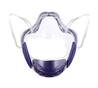 DuskHaven Visiera Protettiva per Il Viso, Protezione per La Bocca E La Bocca. Vestibilità Comoda, Delicata Sulla Pelle per Un Utilizzo Prolungato, a Casa, Viola