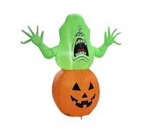 DuskHaven Zucca Gonfiabile di Halloween, Malefica, Luci a LED, Decorazione per L'