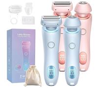 Duskofficial Rasoio elettrico ufficiale Dusk, The Glide Pro 3.0, rasoio elettrico impermeabile, rasoio per bikini da donna, bagnato e asciutto, con testa staccabile (mix)