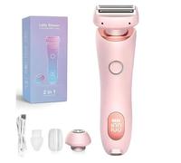 Duskofficial Razor, Glide Pro 3.0 Razor, Dusk Official Shaver, rasoio elettrico 2 in 1 Silkglide Pro, IPX7 impermeabile, da donna, Wet & Dry (rosa)