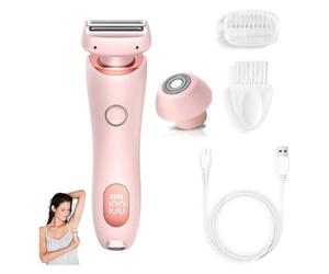 DuskOfficial Razor, Silk Glide Pro, rasoio elettrico da donna, impermeabile, 2 in 1, rasoio elettrico da donna, Wet & Dry, DuskGlide Pro 3.0, Silkglide Pro 3.0, rasoio Silkglide Pro (rosa)