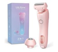 Duskofficial Razor, The Glide Pro 3.0, Dusk Official Shaver，2 in 1 Portable Ladies Shaver, Dusk Official Waterproof Electric Razor, Wet Dry Women Shaver for Legs and Underarms (Pink)