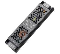 DUSKTEC Alimentatore 24V 200W, Trasformatore 220V DC per Striscia LED Stabilizzato, Power Supply Due Uscite, Driver a Tensione Costante per Luci Faretti GU 5.3 G4 Lampadina